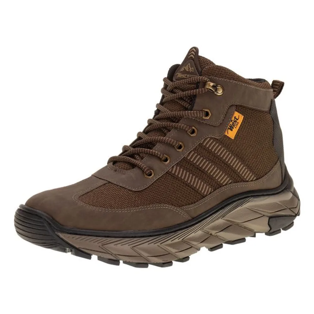 Bota Masculina Adventure West Line 195 CHOCOLATE 37