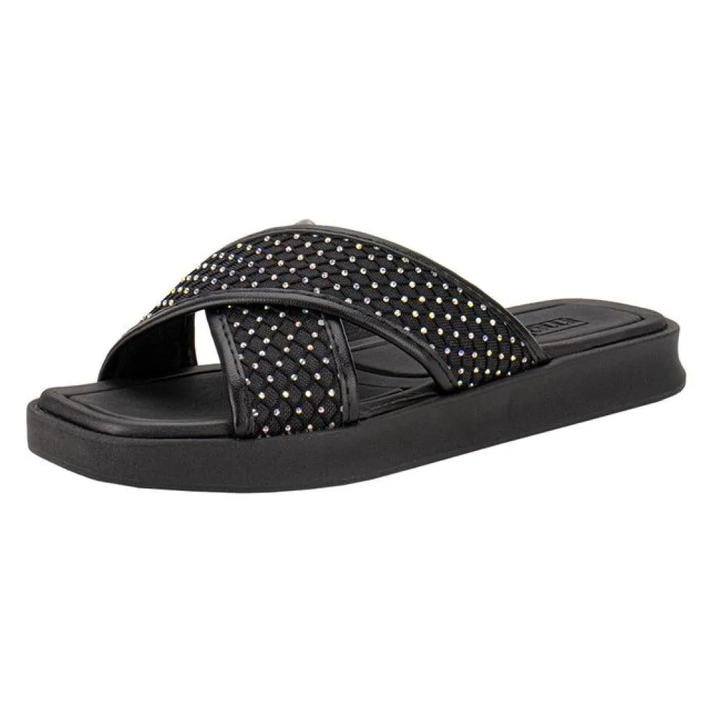 Tamanco Feminino Flat Moleca 5506104 PRETO 34