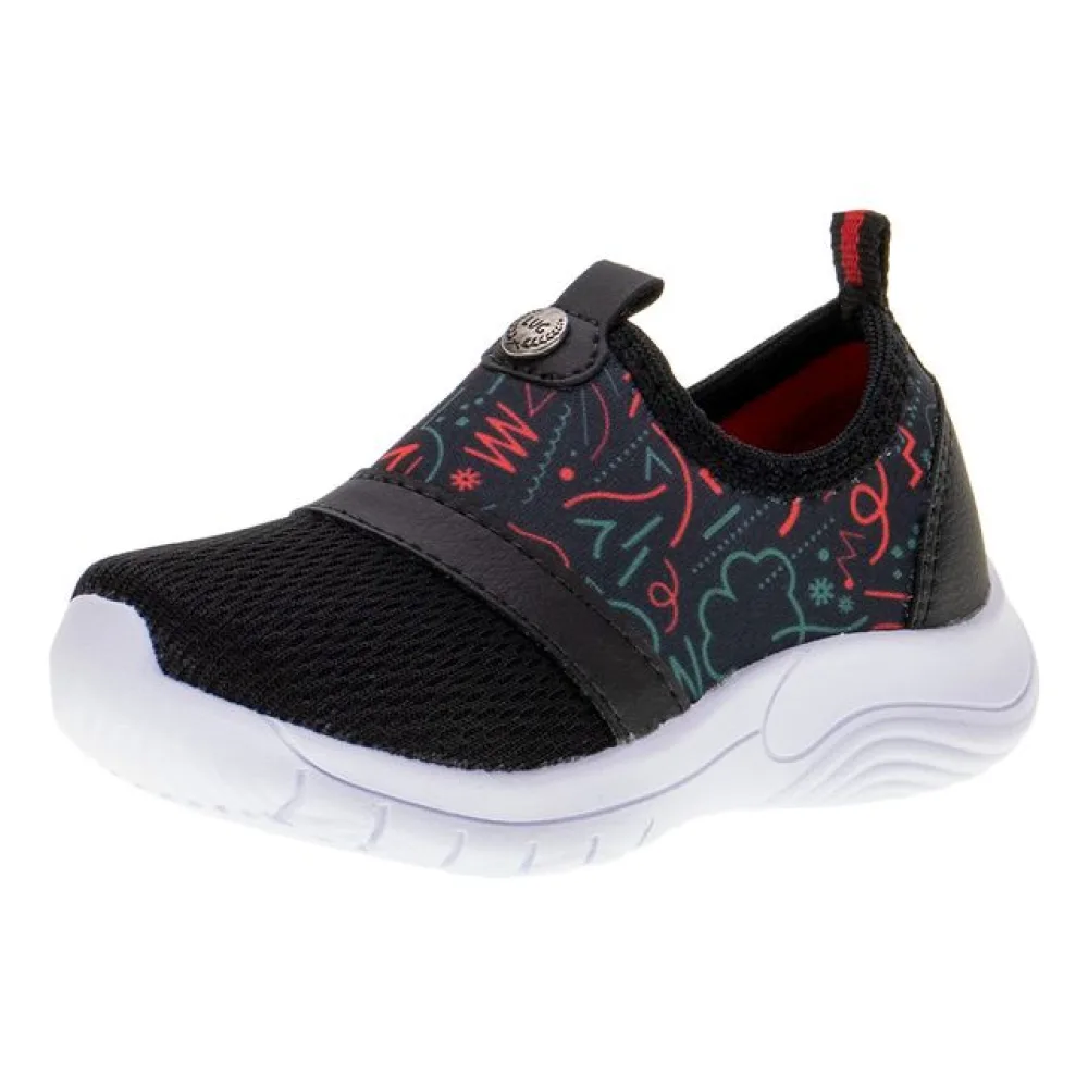 Tênis Infantil Masculino Lugui Baby - 19039 PRETO 21