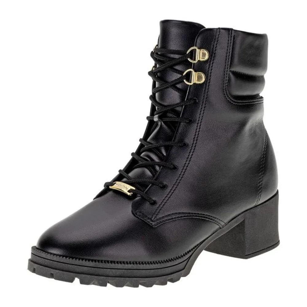 Bota Infantil Feminina Coturno Molekinha 2178102 PRETO 26