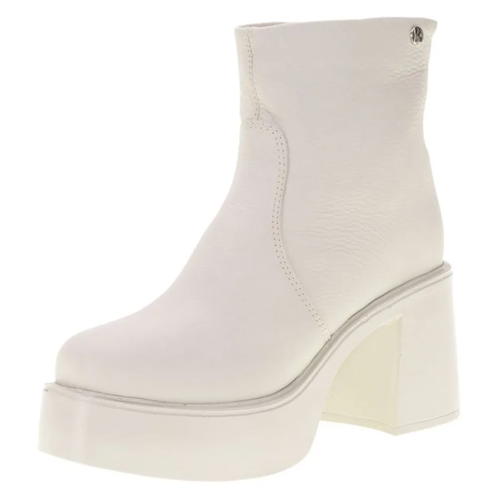 Bota Feminina Cano Baixo Bottero - 346801 MARFIM 34