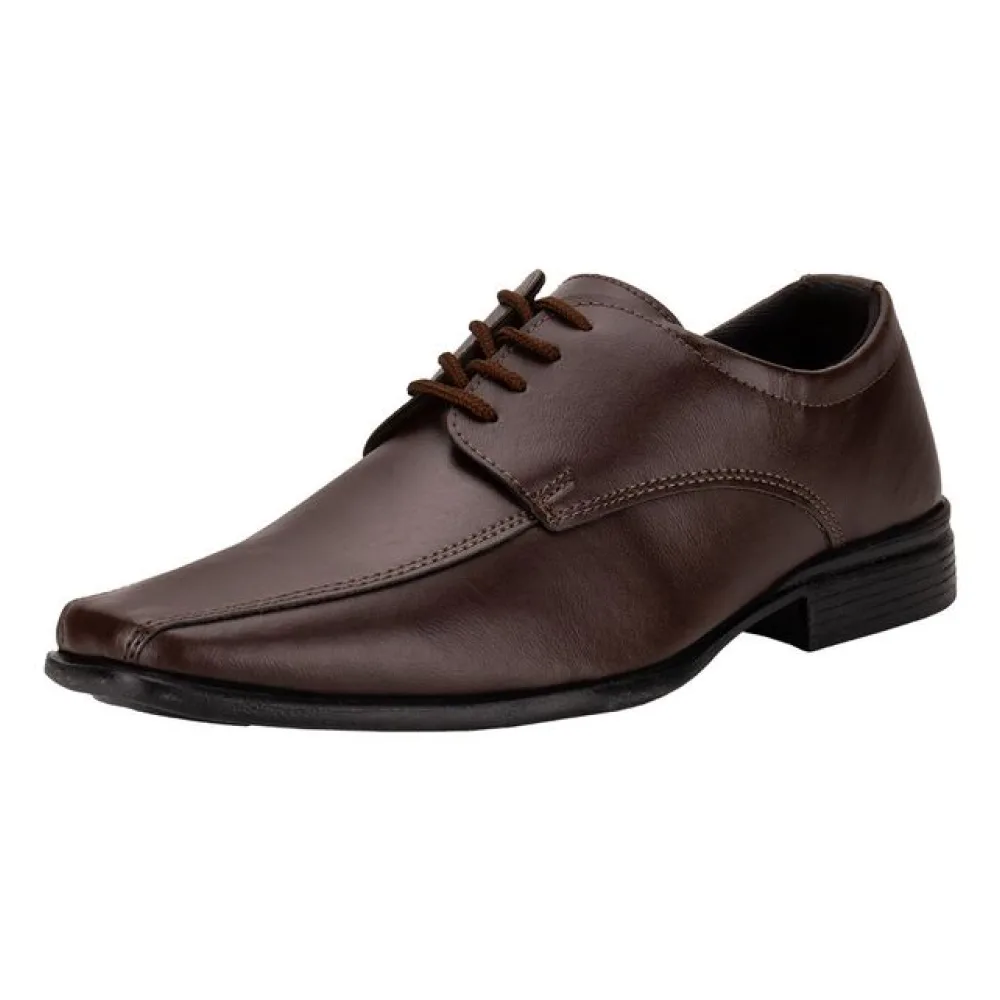 Sapato Masculino Social Mais Leve 600 CAFÉ 38