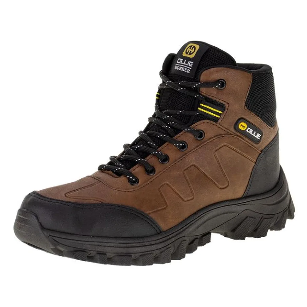 Bota Masculina Coturno Monttana Ollie - 400 CASTANHO 37