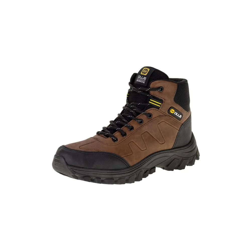 Bota Masculina Coturno Monttana Ollie - 400 CASTANHO 37