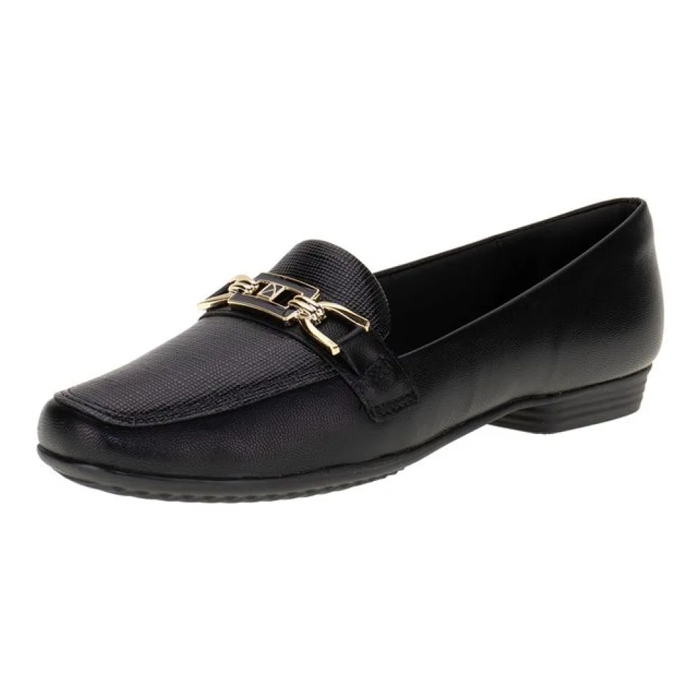 Mocassim Feminino Piccadilly 250230 PRETO 35