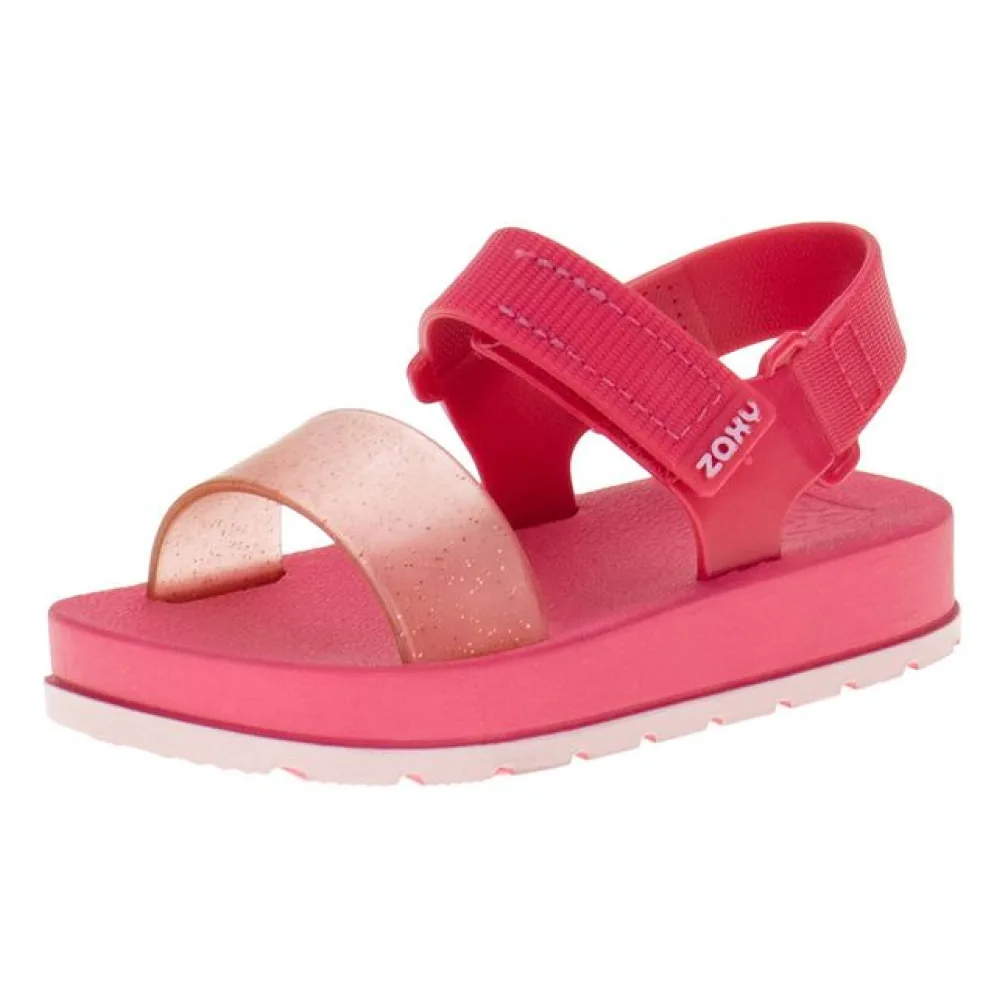 Sandália Infantil Feminina Moderninha Zaxynina - 18501 PINK 17/18