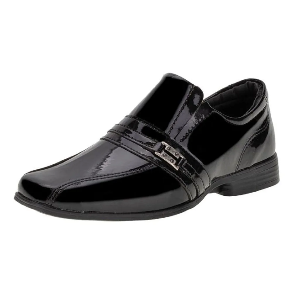 Sapato Infantil Masculino Finobel - 210 VERNIZ/PRETO 30