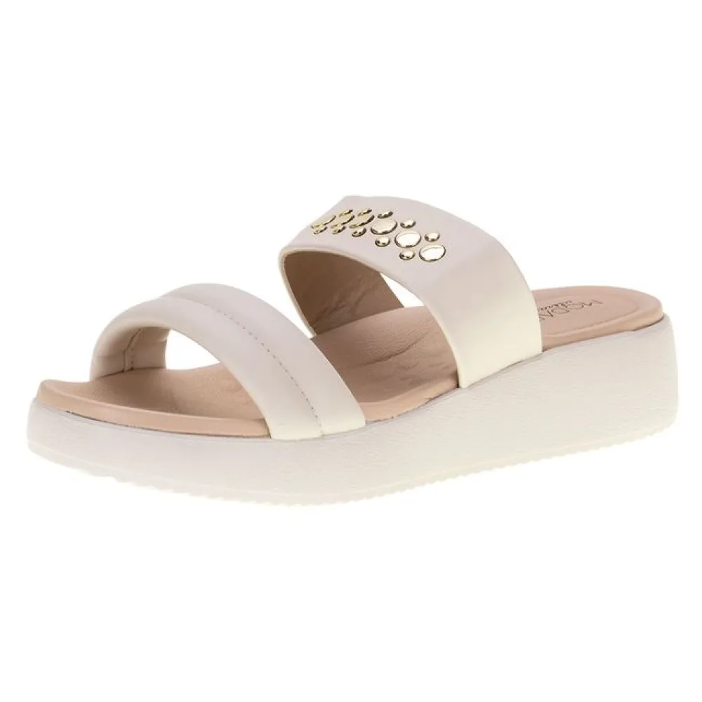 Tamanco Feminino Anabela Modare - 7189100 MARFIM 34