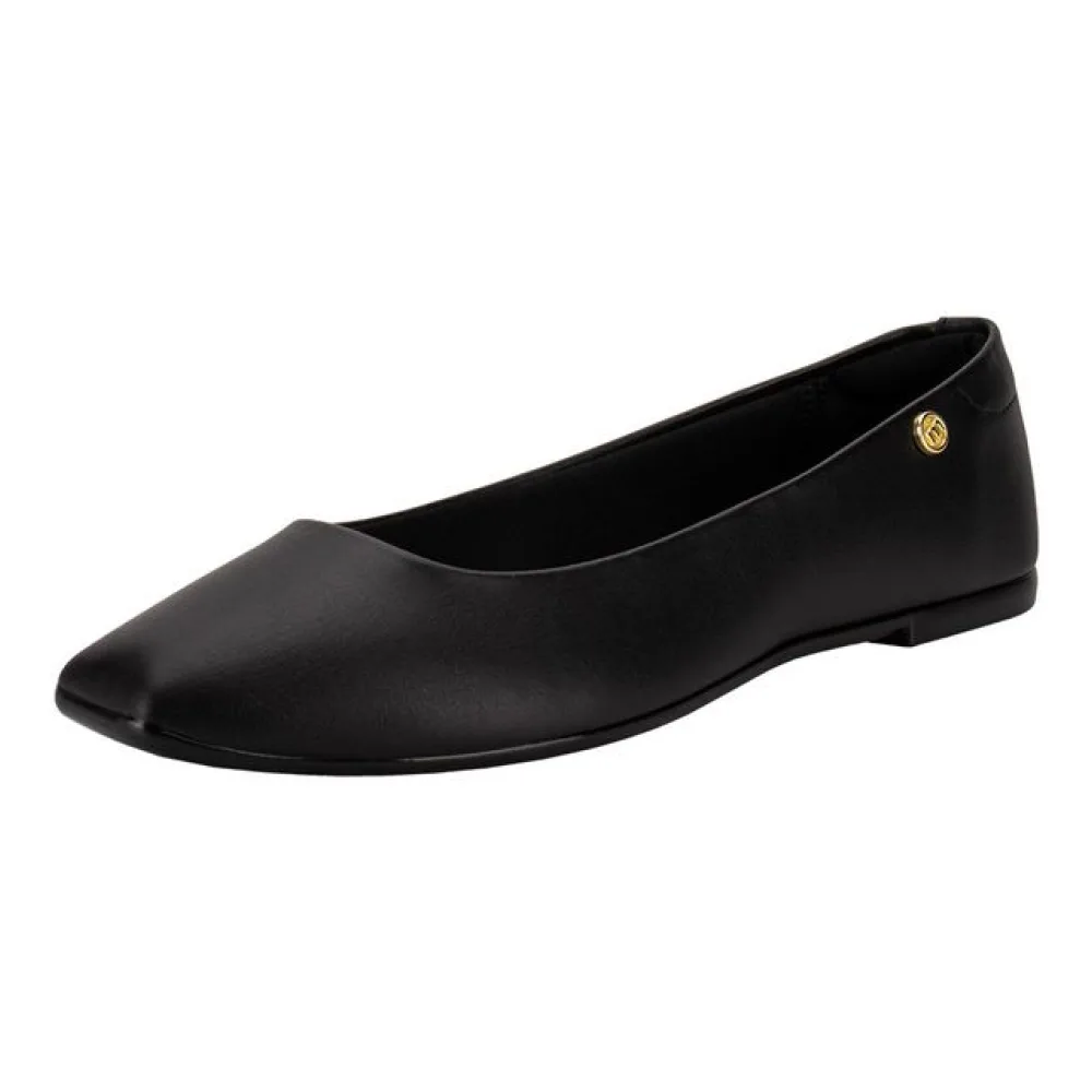 Sapatilha Feminina Flat Moleca 5735215 PRETO 35