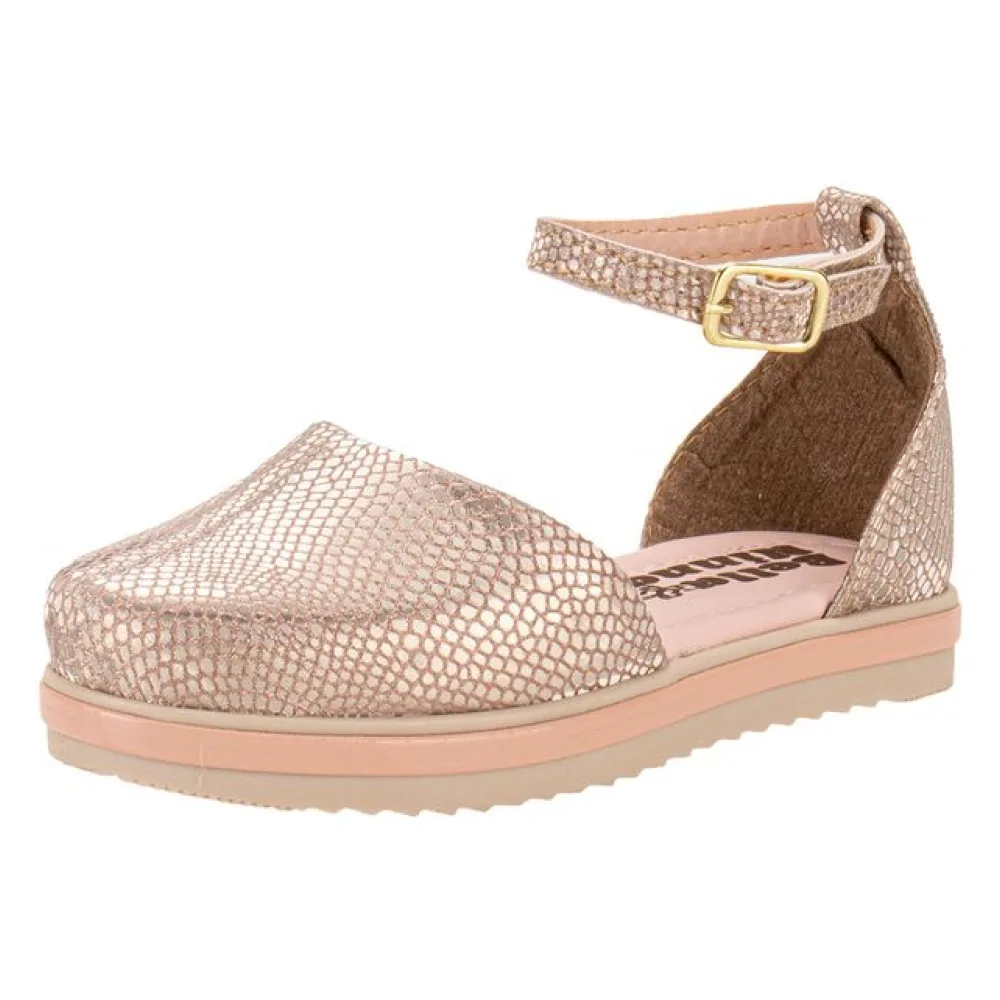 Sandália Infantil Feminina Espadrille Bella Ninna 12081 ROSA 20