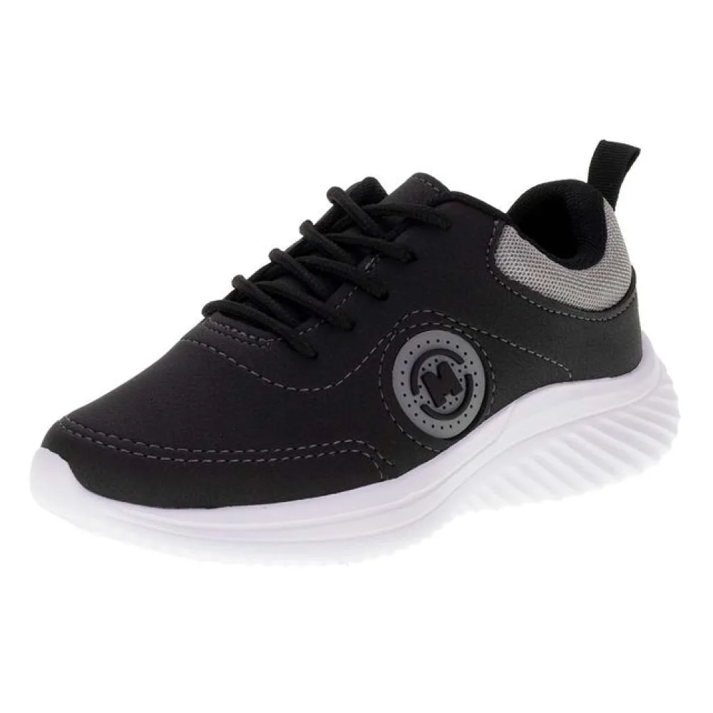 Tênis Infantil Masculino Molekinho 2832125 PRETO/CINZA 31