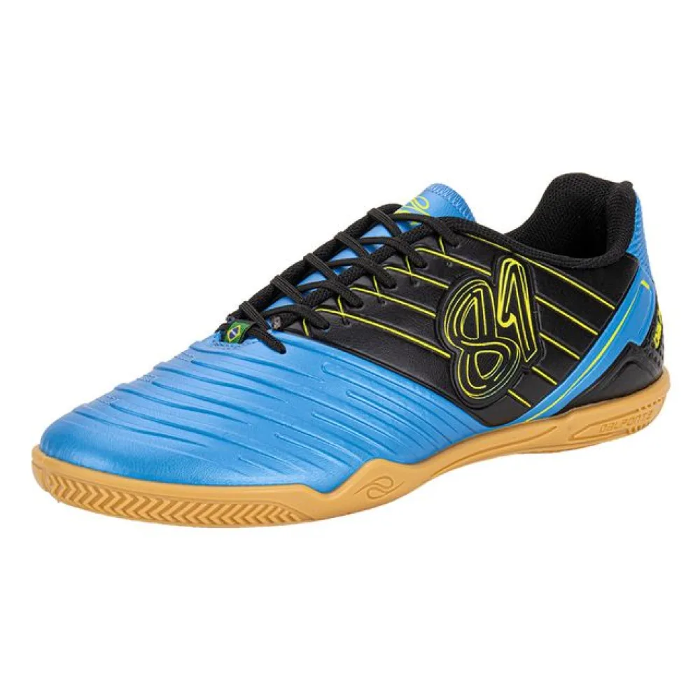 Chuteira Futsal 81 Titanium Dalponte 1056 PRETO/AZUL 37