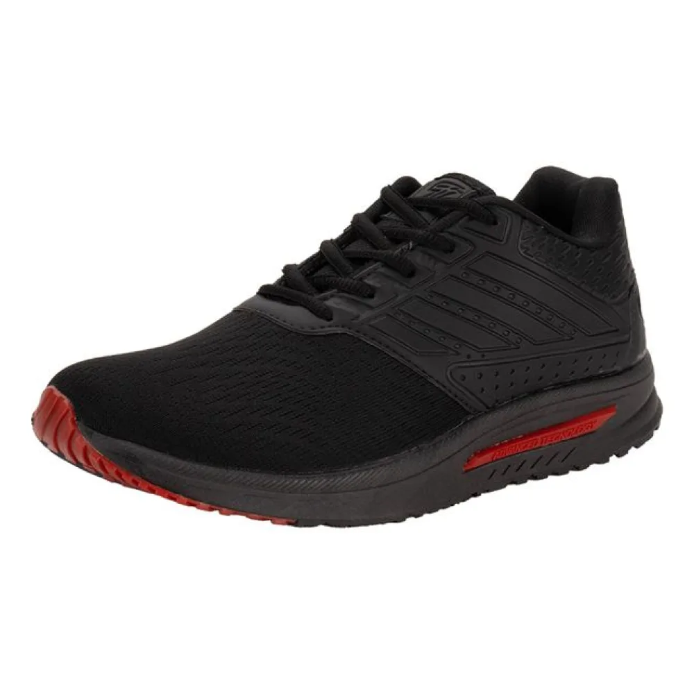 Tênis Masculino Zeuz 99RXA PRETO/VERMELHO 37
