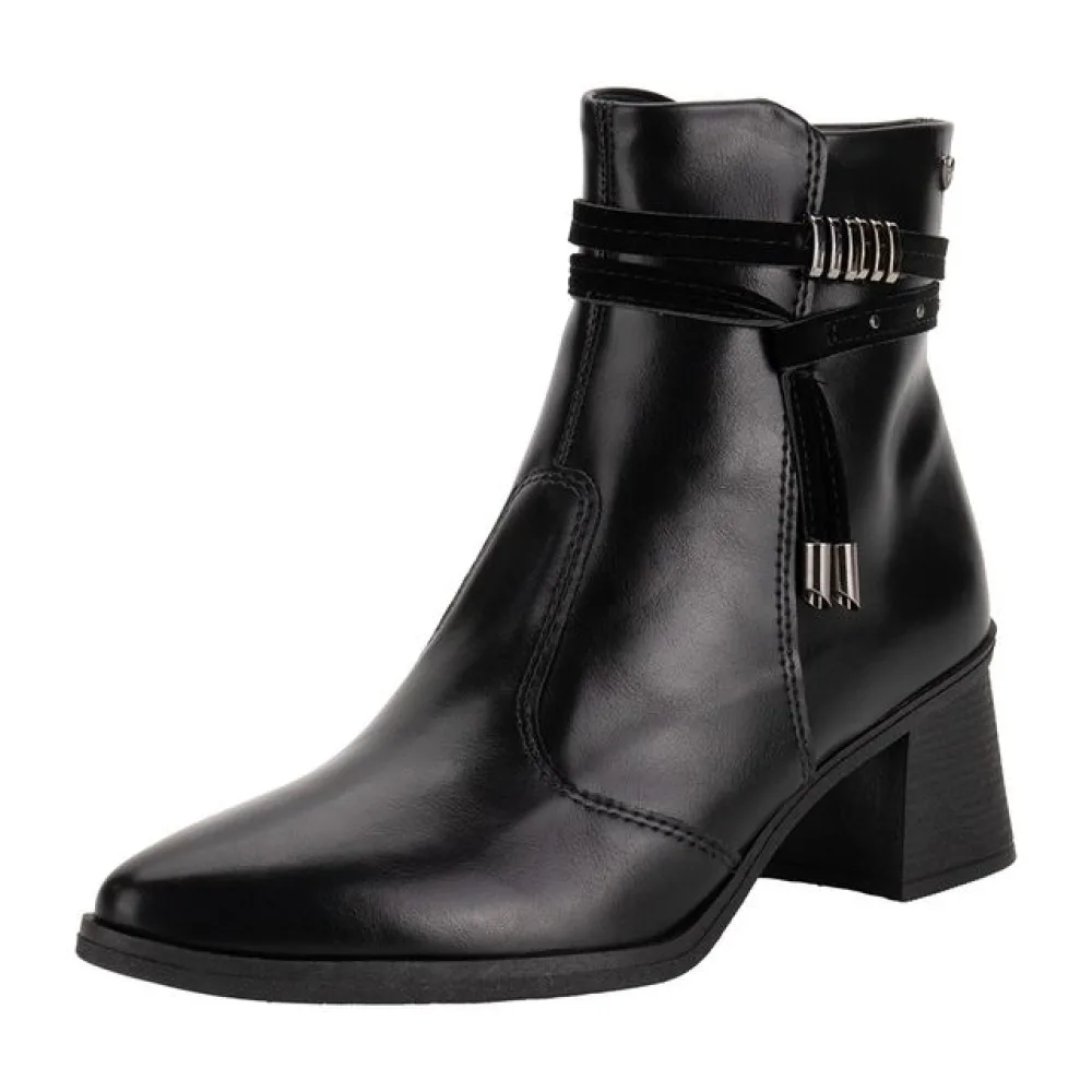 Bota Feminina Cano Baixo Mississipi ME312 PRETO 34