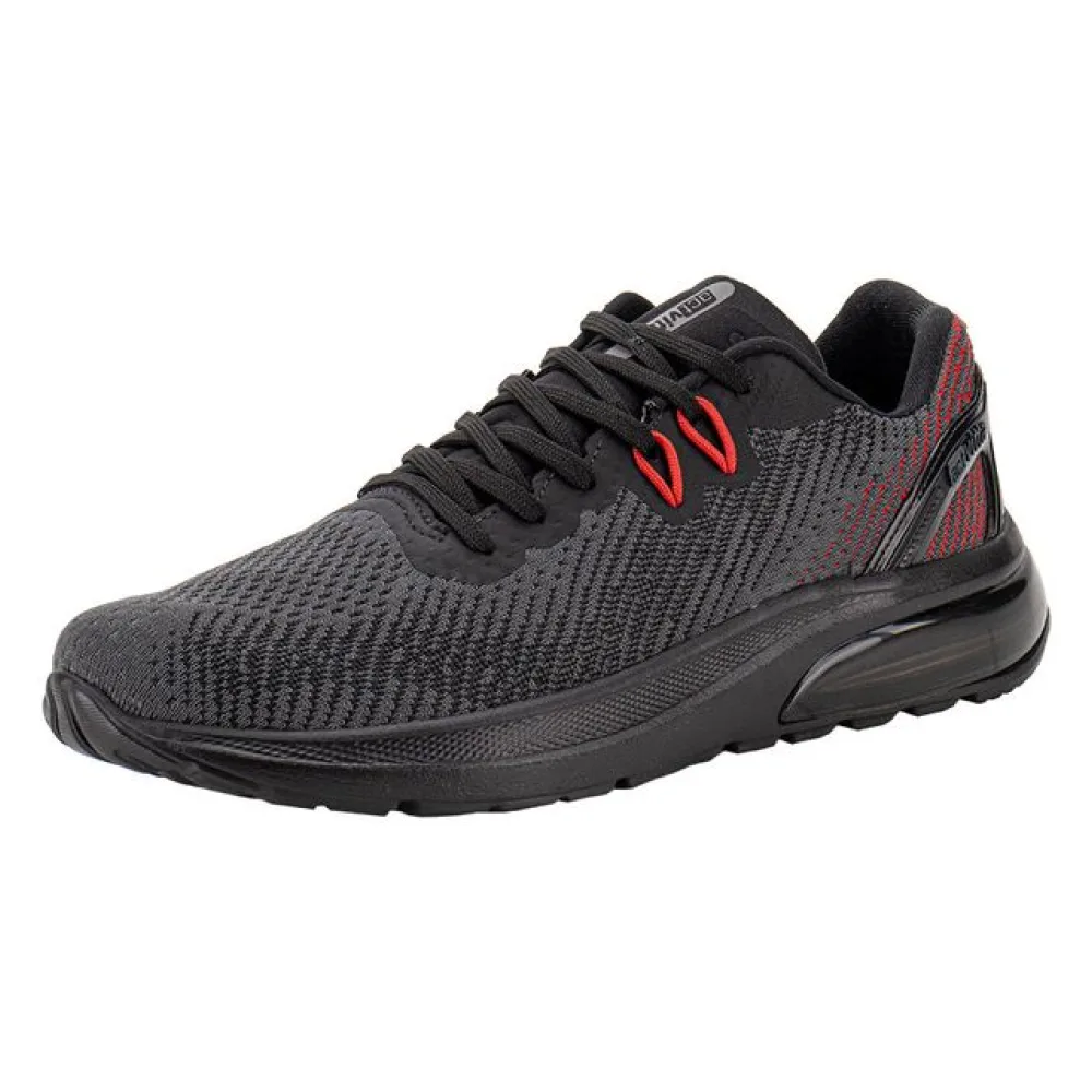 Tênis Masculino Actvitta 4926102 PRETO/VERMELHO 37