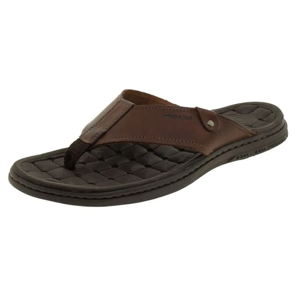 Chinelo Masculino Pegada - 131281 CAFÉ 37