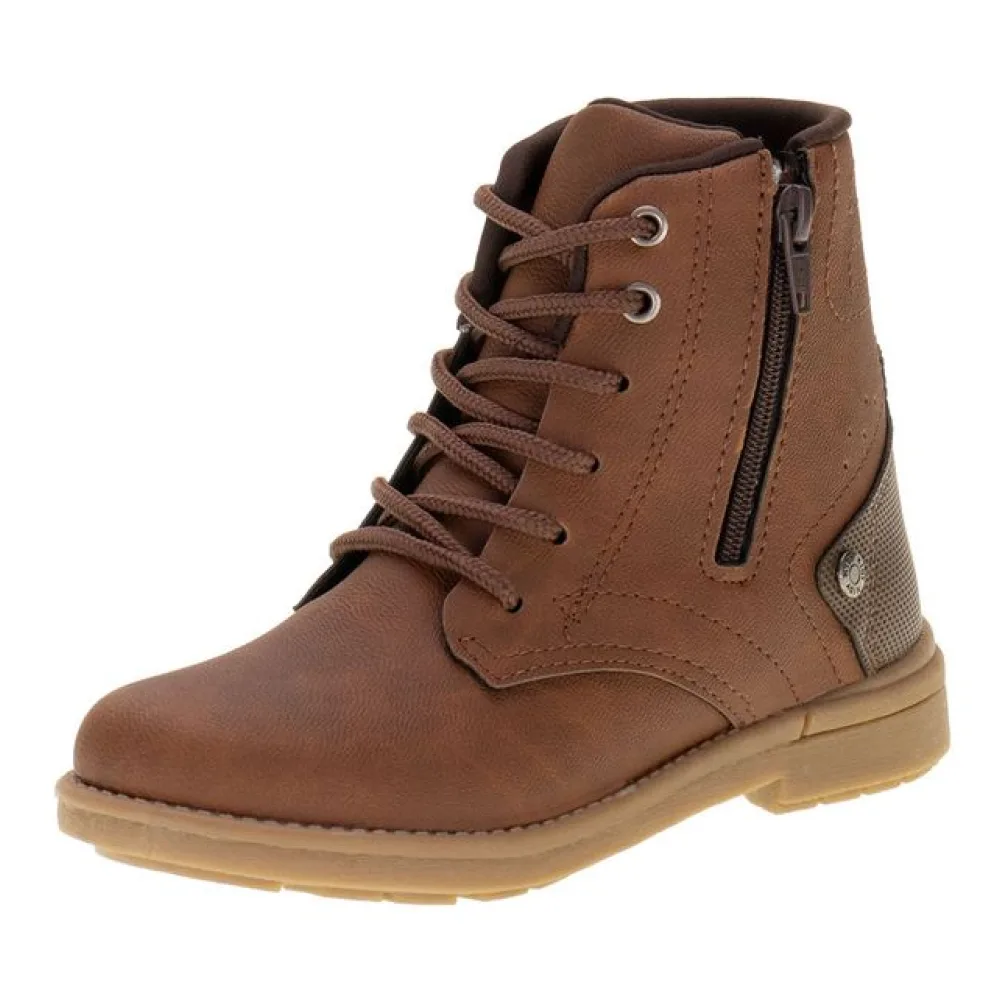Bota Infantil Masculina Walk Kidy 0860109 CARAMELO 31