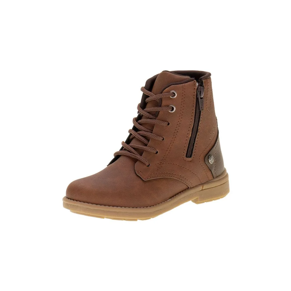 Bota Infantil Masculina Walk Kidy 0860109 CARAMELO 31