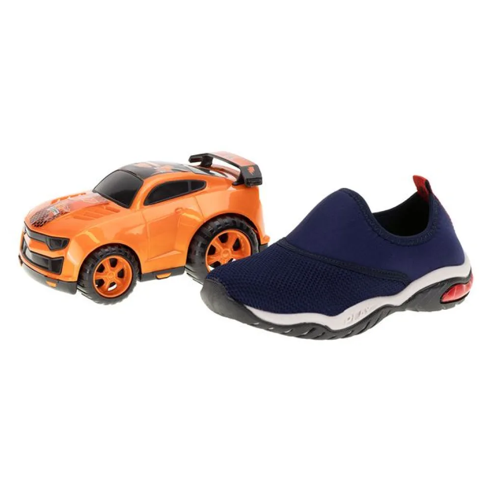 Kit Tênis Infantil Play + Carrinho Kidy - 0070597 MARINHO 27