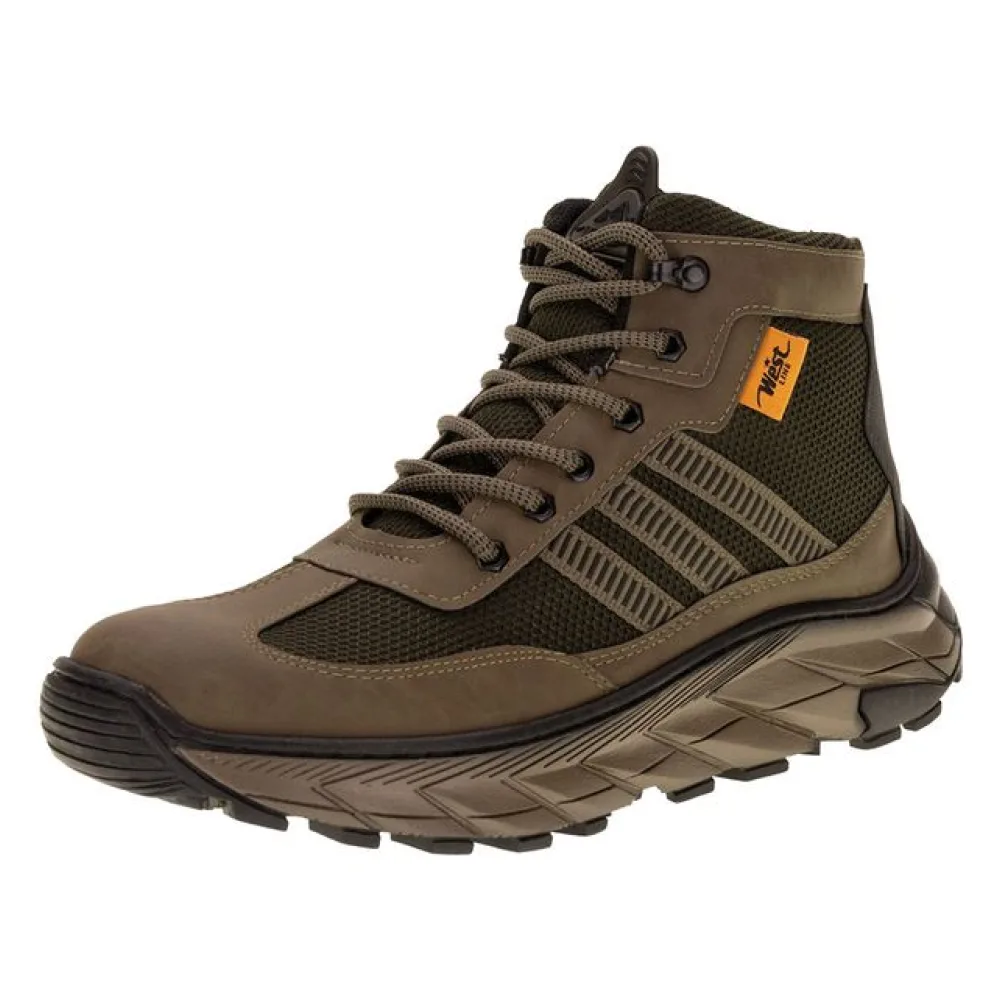 Bota Masculina Adventure West Line 195 OLIVA 37