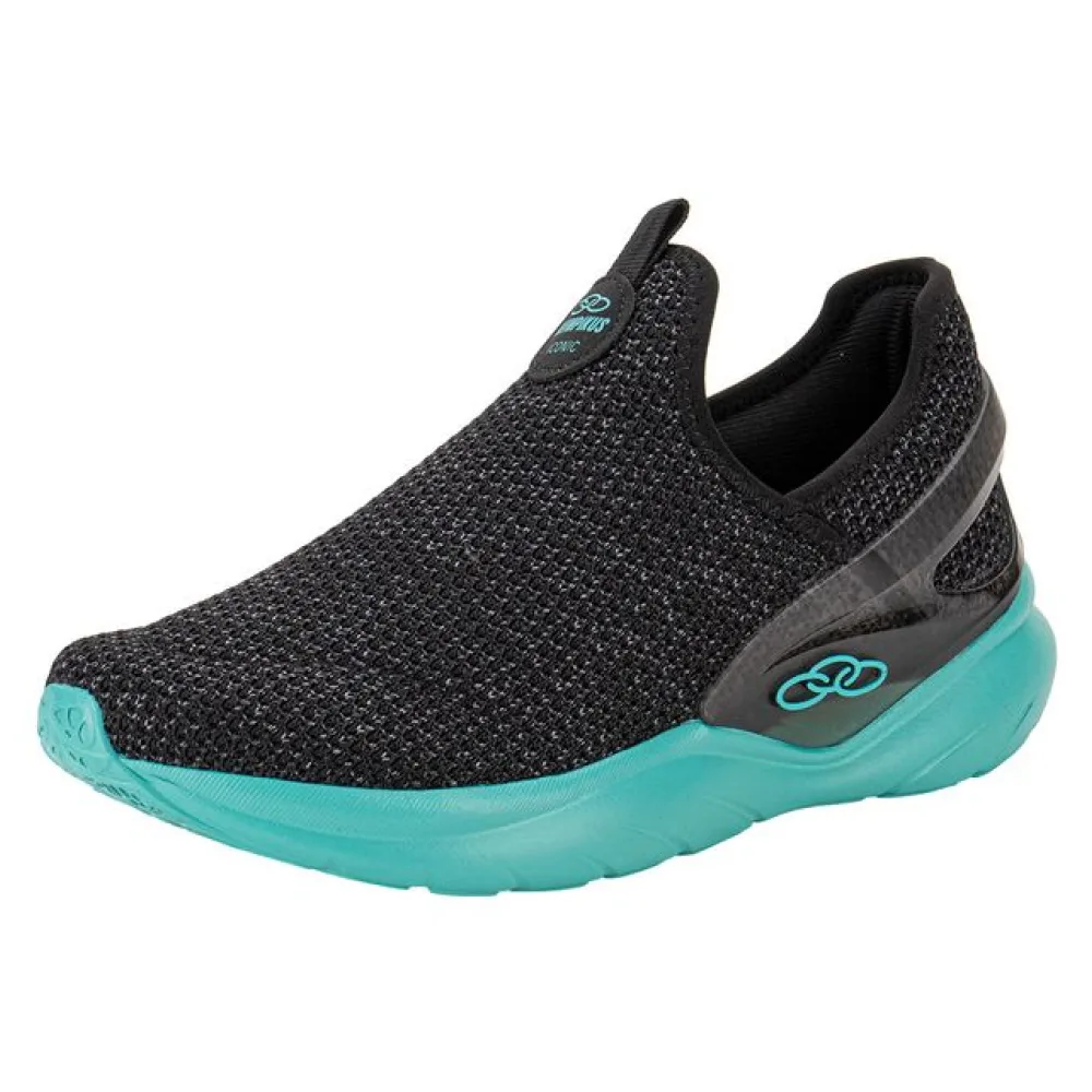Tênis Infantil Iconic Olympikus 414007436 PRETO/VERDE 31