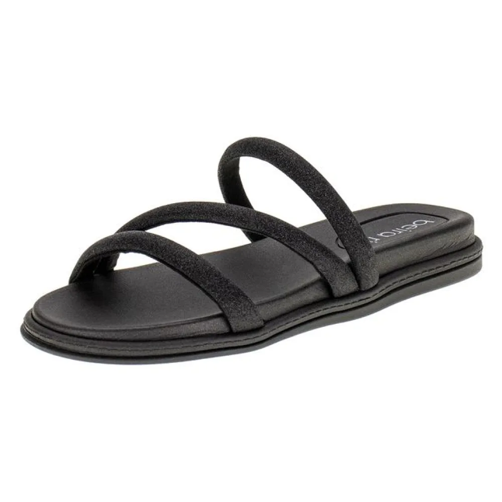 Tamanco Feminino Flat Beira Rio 8488108 PRETO 34