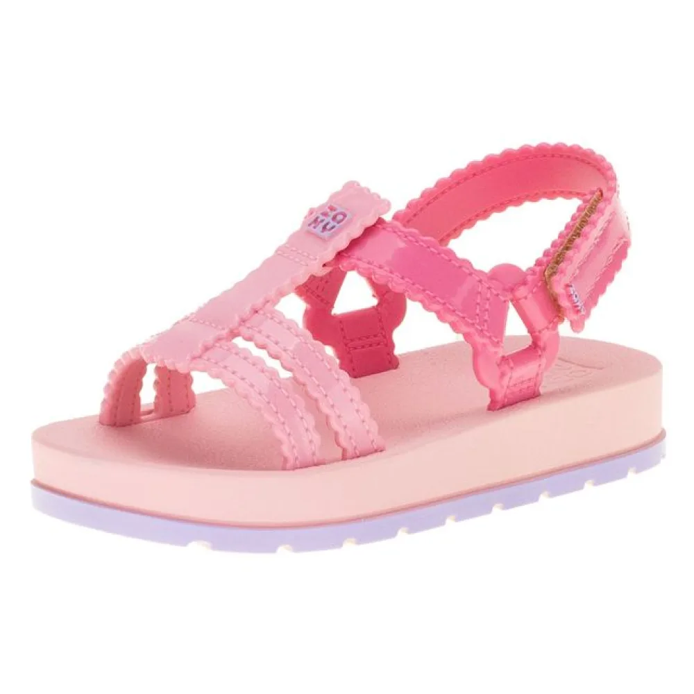 Sandália Infantil Conectadinha Zaxynina - 18641 ROSA 19