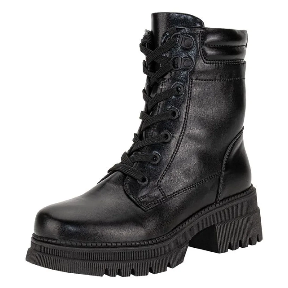Bota Feminina Coturno Mooncity 72264 PRETO 34
