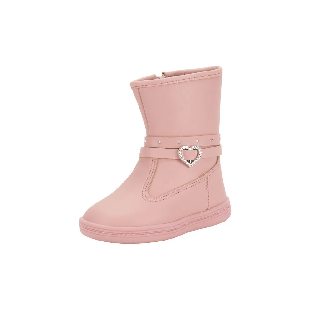 Bota Infantil Feminina Baby Molekinha 2127219 ROSA 17