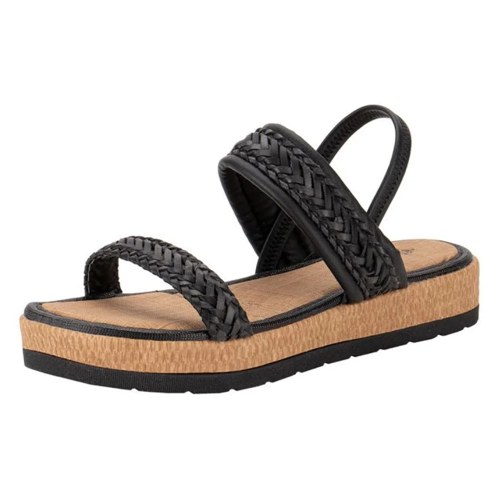 Sandália Feminina Flat Mississipi MC652 PRETO 34