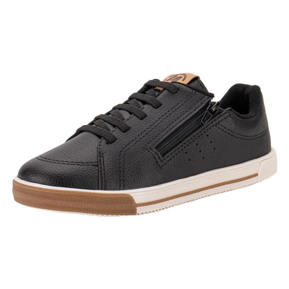 Sapatênis Infantil Masculino Molekinho 2842209 PRETO 27