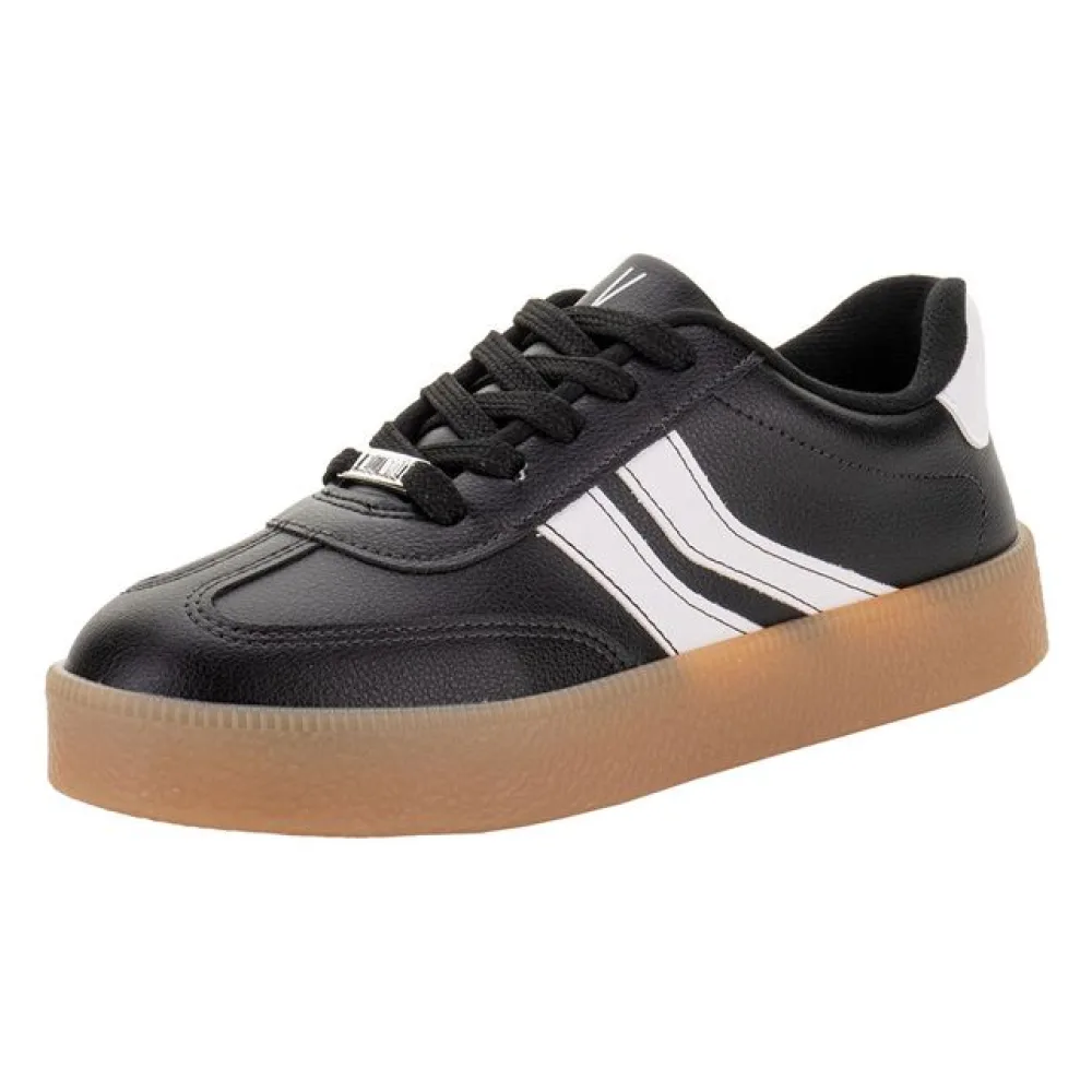 Tênis Feminino Casual Vizzano 1444100 PRETO/BRANCO 34