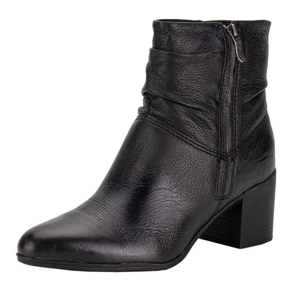 Bota Feminina Cano Baixo Bottero 346907 PRETO 34