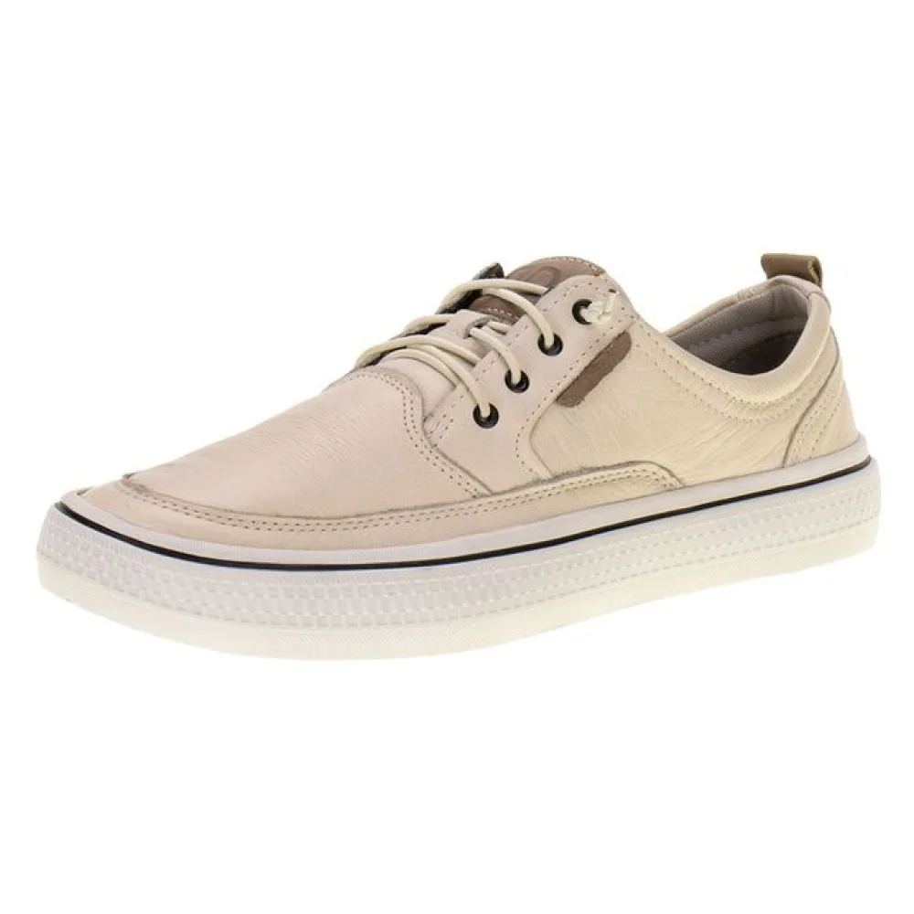 Sapatênis Masculino Fender Democrata - 290202 MARFIM 42