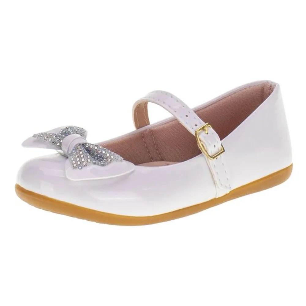 Sapatilha Infantil Feminina Lily Kids - 18147 BRANCO 20