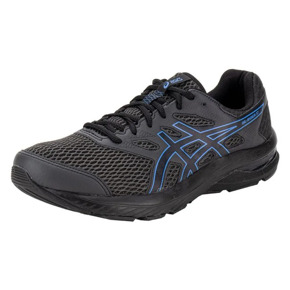 Tênis Masculino Gel Shogun St Asics 1201B041 PRETO/AZUL 40