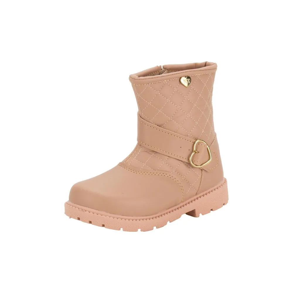 Bota Infantil Feminina Nathielly 073037 SALMÃO 21