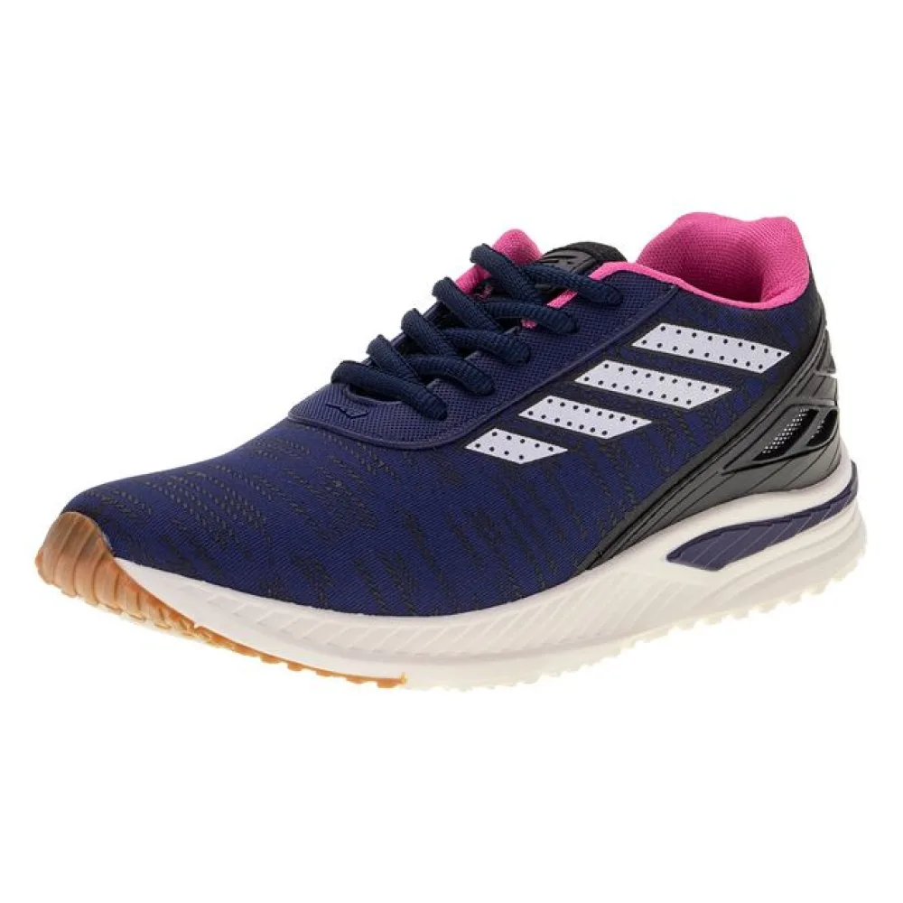 Tênis Feminino Zeuz 92KX-A AZUL/ROSA 34