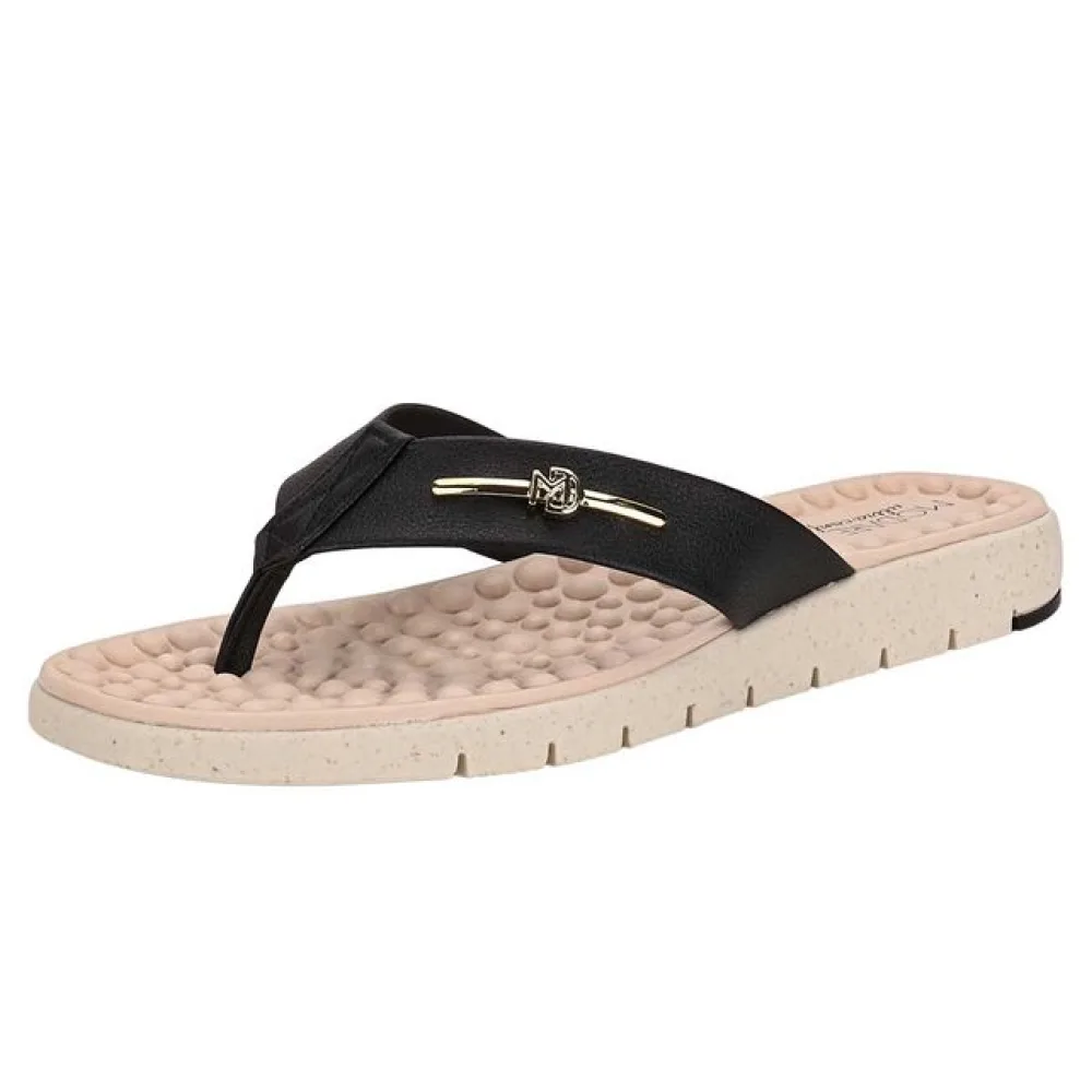 Tamanco Feminino Flat Modare 7162217 PRETO 01 34