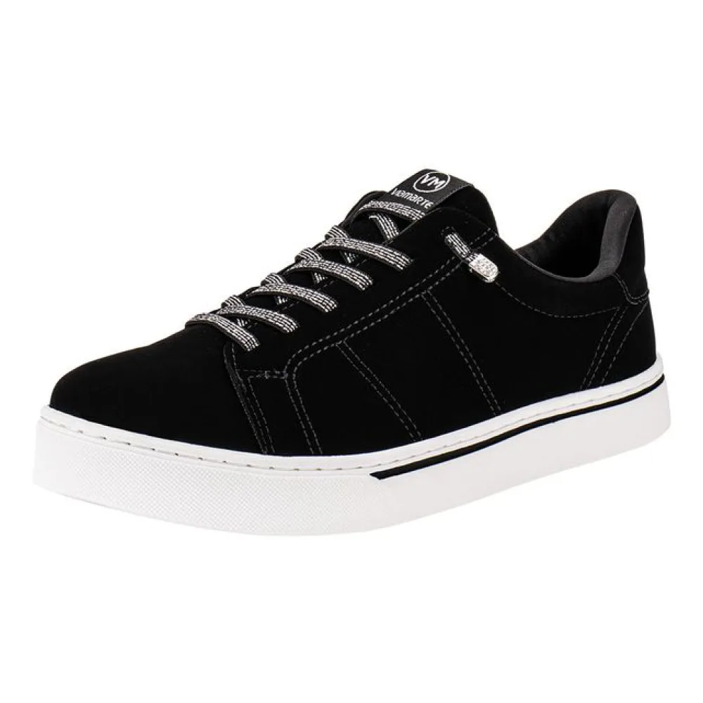 Tênis Feminino Via Marte - 016002 PRETO/NOBUCK 34