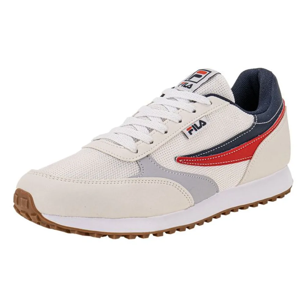 Tênis Masculino Renno Classic Fila F01L00258 BRANCO/VERMELHO 41