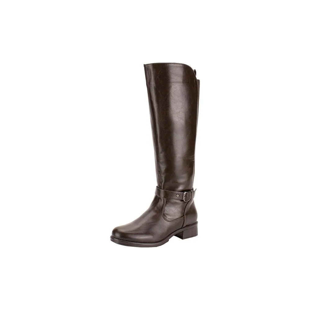 Bota Feminina Cano Alto Mooncity 72372 CAFÉ 34