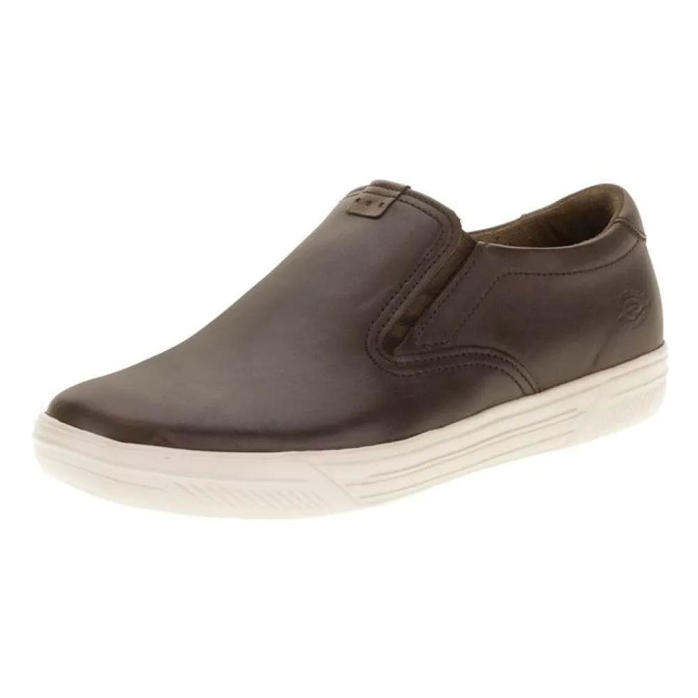 Sapatênis Masculino Stretch Pegada - 110402 CAFÉ 37