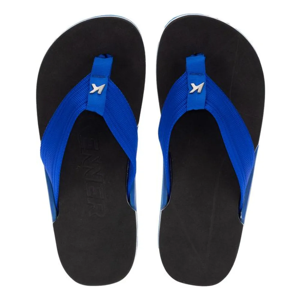 Chinelo Masculino NK6 Pro Kenner - DFZ PRETO/AZUL 39