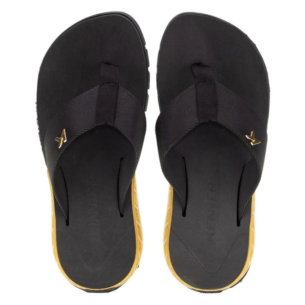 Chinelo Masculino Rakka Kenner - DBU PRETO/AMARELO 38