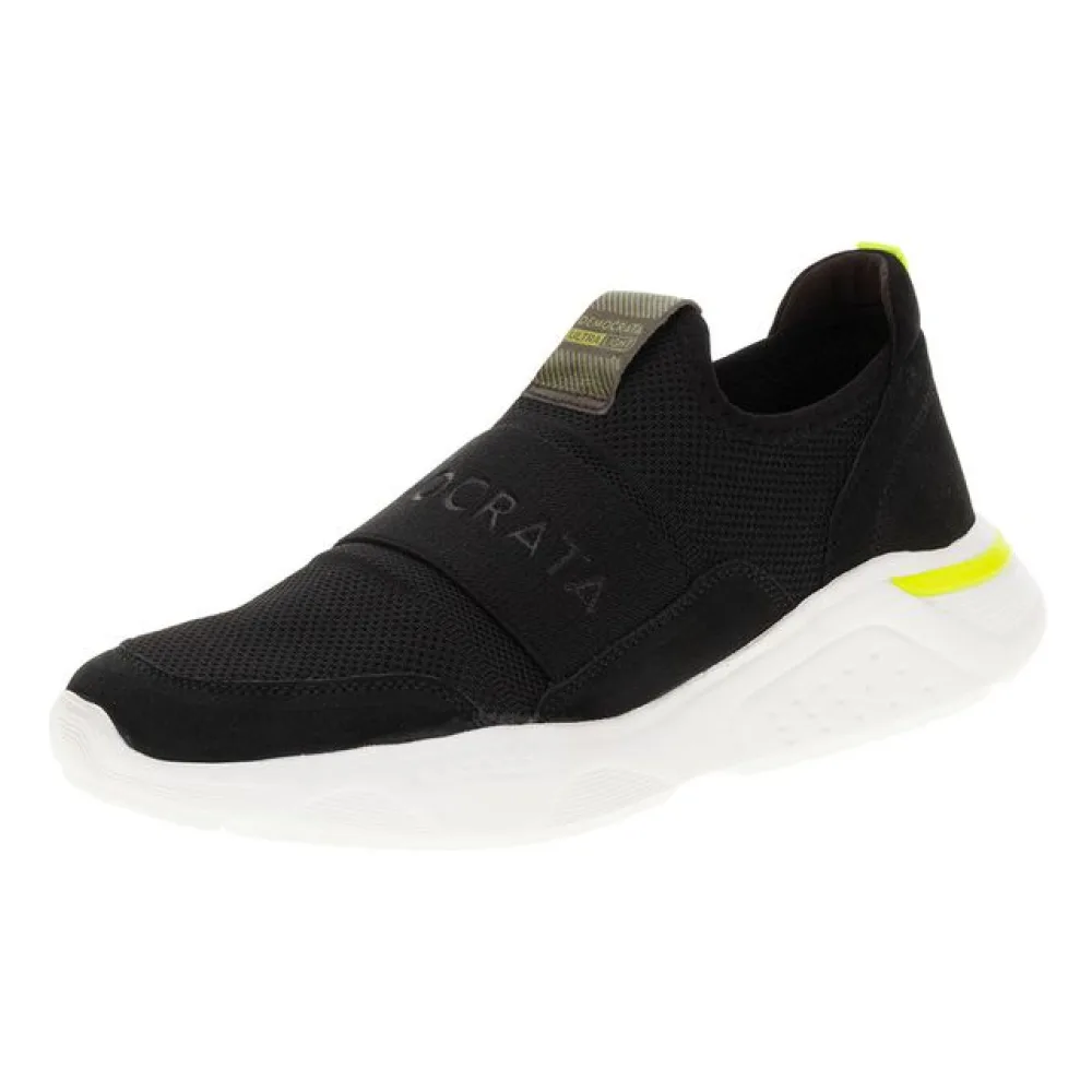 Tênis Masculino Drop Ultra Light Democrata - 299104 PRETO 37