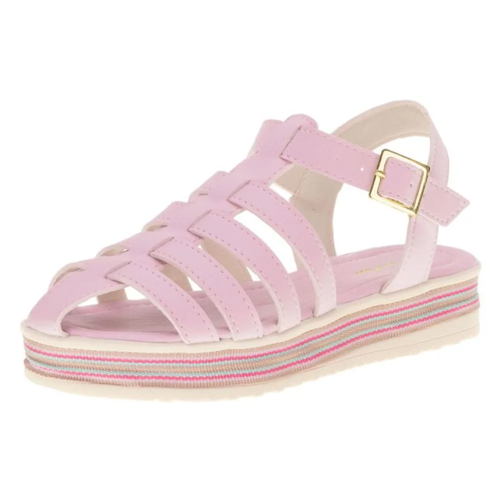 Sandália Infantil FlatForm Tininha - 29048 LILÁS 30