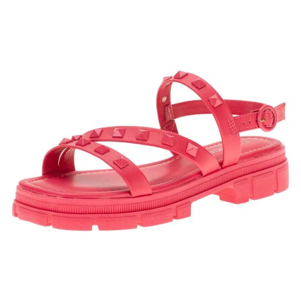 Sandália Feminina tratorada Moleca - 5475106 PINK 34
