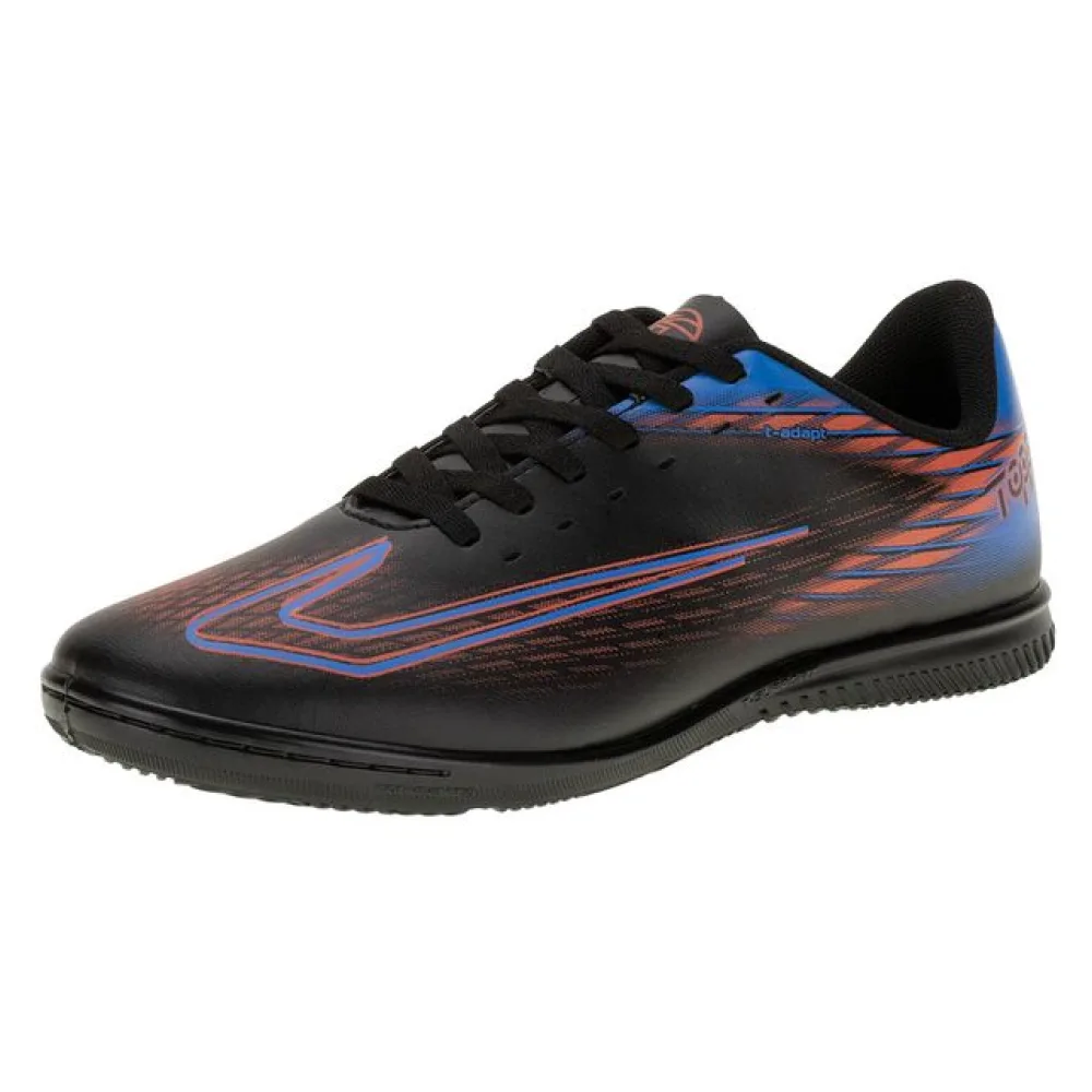 Chuteira Masculina Strike IV Futsal Topper - TP04010001 PRETO/AZUL 39
