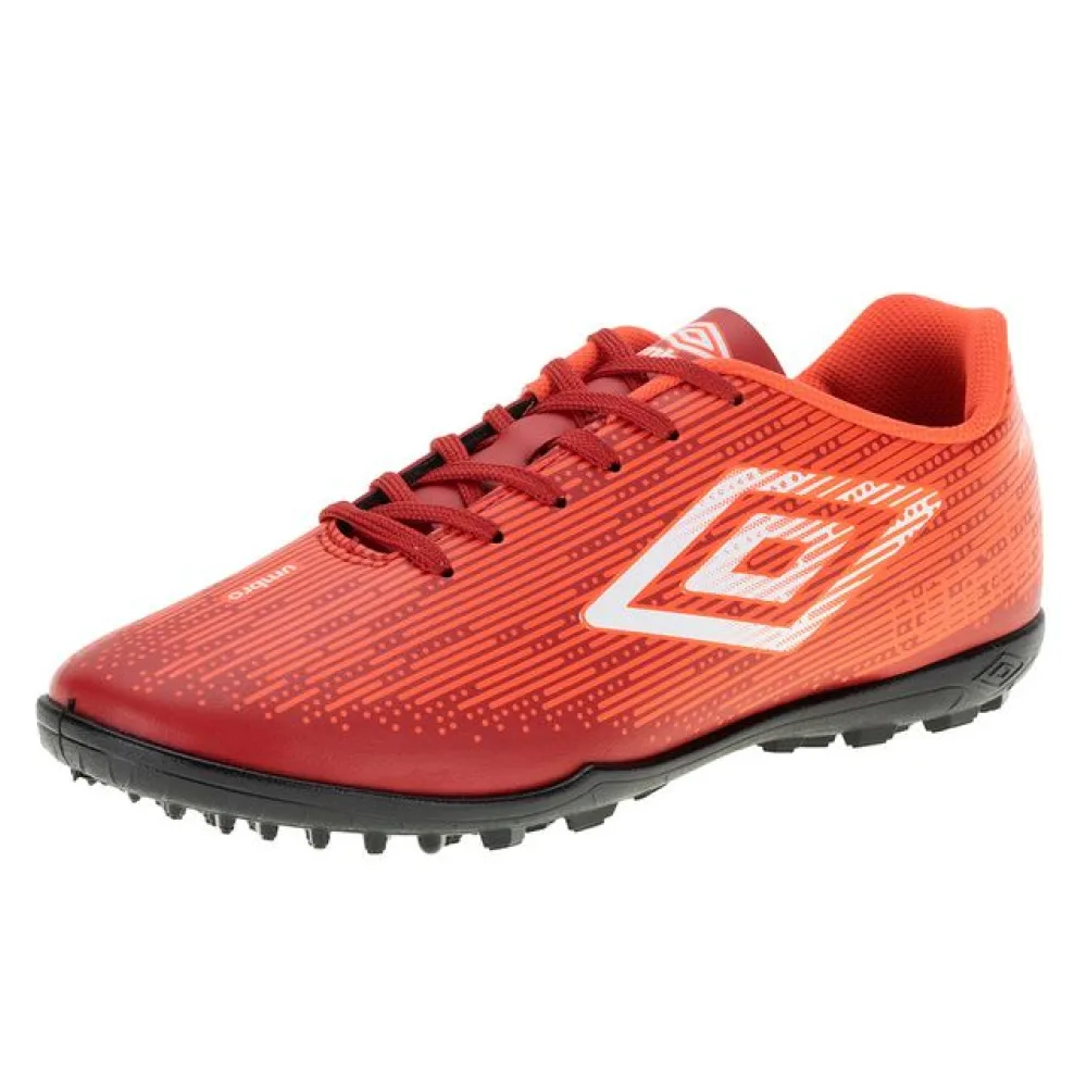 Chuteira Masculina Society Fast Umbro - U01FB048 VERMELHO 38